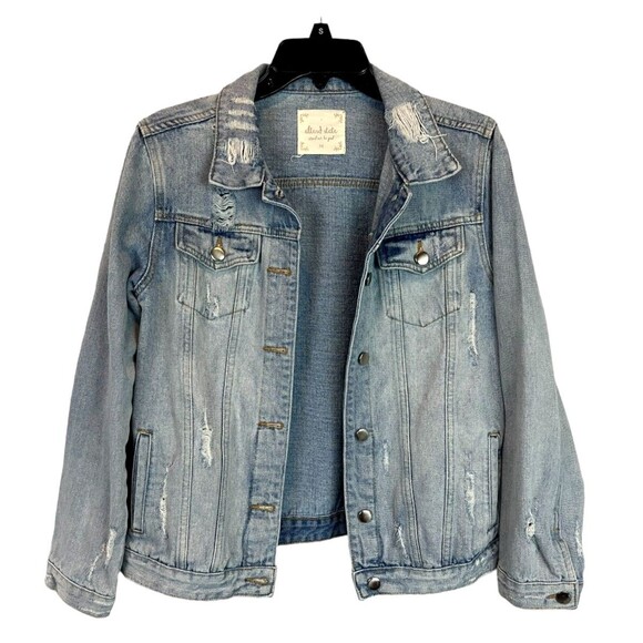 Altar'd State Light Blue Jean Jacket - Picture 1 of 7